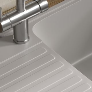 Мойка кухонная Reflexion Bolero 74-GR RF0574GR серый